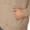 Hanes Men’s Ultimate Sweatshirt, Heavyweight Fleece Hoodie, Cotton Sweatshirt for Men(Pebble)