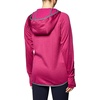 Hanes Sport Women’s Performance Fleece Full Zip Hoodie(Fresh Berry Heather/Dada Grey Binding)
