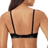 Hanes Women’s Originals Full Coverage Contour Wireless Stretch Cotton T-Shirt Bra(Black)