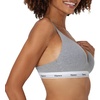 Hanes Women’s Originals Full Coverage Contour Wireless Stretch Cotton T-Shirt Bra(Concrete Heather)