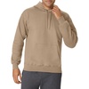 Hanes Men’s Ultimate Sweatshirt, Heavyweight Fleece Hoodie, Cotton Sweatshirt for Men(Pebble)