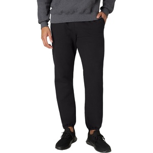 Hanes Men’s Sweatpants, Ultimate Cotton Fleece Sweatpants, Joggers with Pockets for Men(Black)