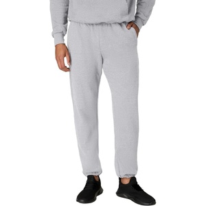 Hanes Men’s Sweatpants, Ultimate Cotton Fleece Sweatpants, Joggers with Pockets for Men(Light Steel)
