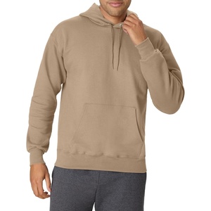 Hanes Men’s Ultimate Sweatshirt, Heavyweight Fleece Hoodie, Cotton Sweatshirt for Men(Pebble)