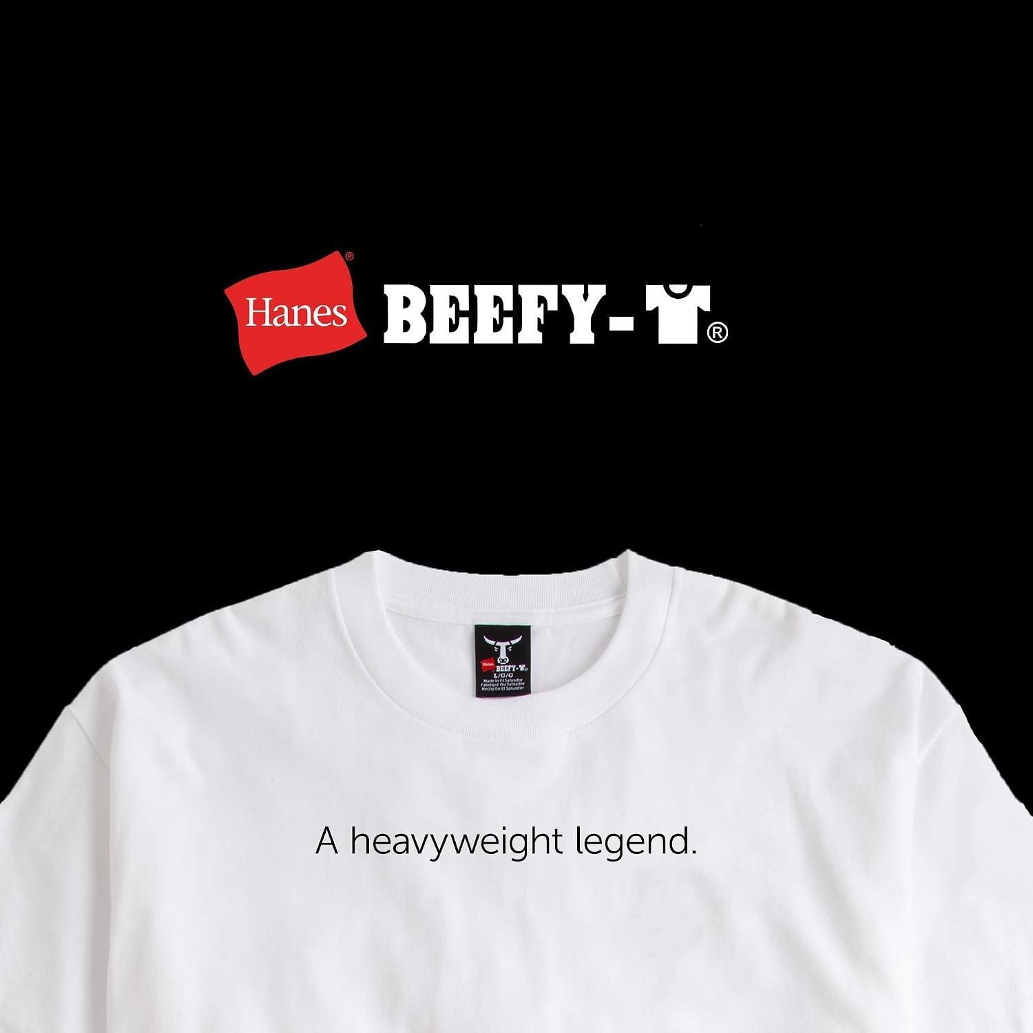 image:imageHanes Mens BeefyT TShirt Heavyweight Cotton TShirts for Men 1 or 2 Pack Mens Tees TallDeep Royal