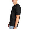 Hanes Men’s Beefy-T T-Shirt, Heavyweight Cotton T-Shirts for Men, 1 or 2 Pack, Men’s Tees (Tall(Black)