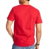 Hanes Men’s Beefy-T T-Shirt, Heavyweight Cotton T-Shirts for Men, 1 or 2 Pack, Men’s Tees (Tall(Deep Red)