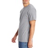 Hanes Men’s Beefy-T T-Shirt, Heavyweight Cotton T-Shirts for Men, 1 or 2 Pack, Men’s Tees (Tall(Light Steel)
