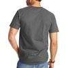 Hanes Men’s Beefy-T T-Shirt, Heavyweight Cotton T-Shirts for Men, 1 or 2 Pack, Men’s Tees (Tall(Smoke Gray)