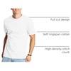 Hanes Men’s Beefy-T T-Shirt, Heavyweight Cotton T-Shirts for Men, 1 or 2 Pack, Men’s Tees (Tall(White)