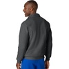 Hanes Men’s Quarter-zip Pullover, Ecosmart Fleece Pullover Shirt for Men, Cotton Blend(Charcoal Heather)