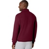 Hanes Men’s Quarter-zip Pullover, Ecosmart Fleece Pullover Shirt for Men, Cotton Blend(Maroon)
