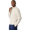 Hanes Men’s Quarter-zip Pullover, Ecosmart Fleece Pullover Shirt for Men, Cotton Blend(Sand)