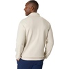 Hanes Men’s Quarter-zip Pullover, Ecosmart Fleece Pullover Shirt for Men, Cotton Blend(Sand)