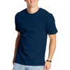 Hanes Men’s Beefy-T T-Shirt, Heavyweight Cotton T-Shirts for Men, 1 or 2 Pack, Men’s Tees (Tall(Navy)