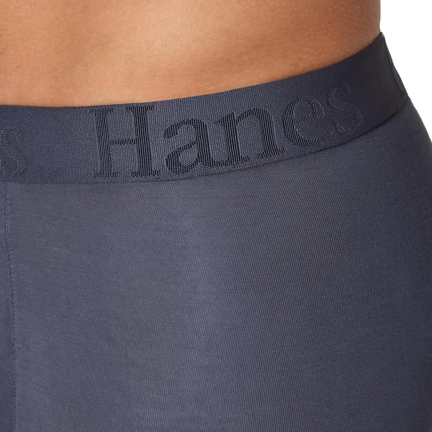 image:imageHanes Mens Originals Supersoft Boxer Brief Underwear Total Support Pouch Boxer Briefs for Men Long Leg amp Regular 3packBlack Grey