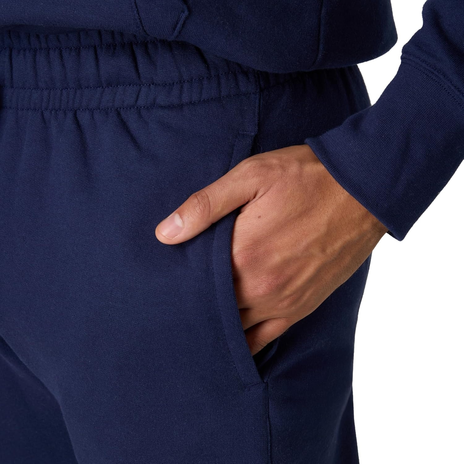 image:imageHanes Originals Mens Jogger Sweatpants Heavyweight Fleece Joggers with Pockets 30 InseamAthletic Navy