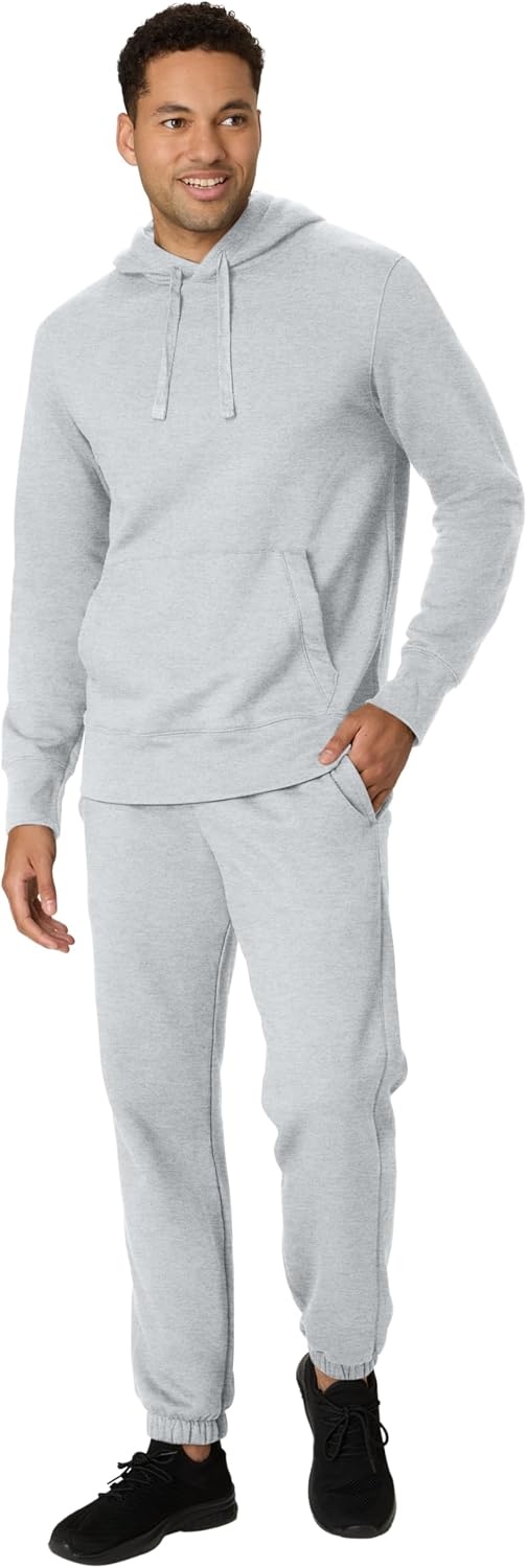 image:imageHanes Originals Mens Jogger Sweatpants Heavyweight Fleece Joggers with Pockets 30 InseamLight Steel