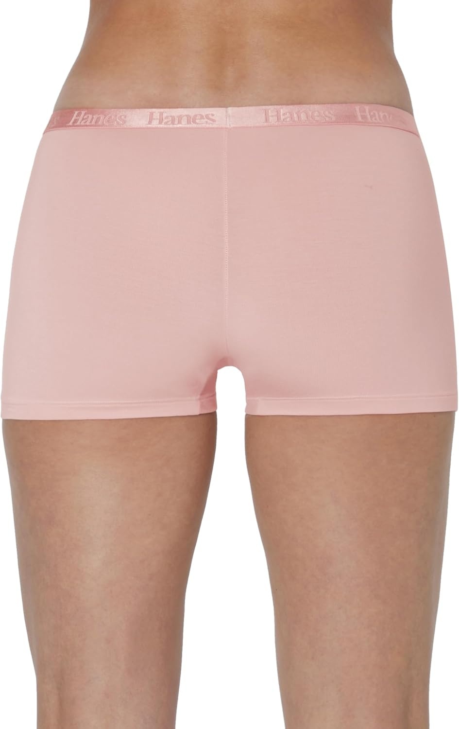 image:imageHanes Womens Originals SuperSoft Boxer Briefs 5Pack Viscose from Bamboo UnderwearWhiteTanTanCotton CandyCotton Candy