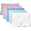 Hanes Girls’ Originals Supersoft Bikini Underwear, Modal Rib Panties for Girls, 6-pack(Green  Blue  Pink  Grey  White)