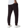 Hanes Men’s Lightweight Cotton Jersey Cuffed Jogger Sweatpants with Drawstring and Pockets – 30.5″(Black)