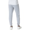 Hanes Men’s Lightweight Cotton Jersey Cuffed Jogger Sweatpants with Drawstring and Pockets – 30.5″(Light Steel)
