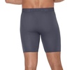 Hanes Men’s Originals Supersoft Boxer Brief Underwear, Total Support Pouch Boxer Briefs for Men, Long Leg & Regular, 3-pack(Black  Grey)