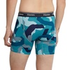 Hanes Originals Men’s Boxer Briefs & Trunks, Stretch Cotton Moisture-Wicking Underwear, Modern Fit Low Rise, Multipacks(Regular Leg – Blue Camo/Khaki – 3 Pack)