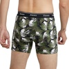 Hanes Originals Men’s Boxer Briefs & Trunks, Stretch Cotton Moisture-Wicking Underwear, Modern Fit Low Rise, Multipacks(Regular Leg – Maroon/Cargo Olive – 3 Pack)