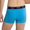Hanes Originals Men’s Boxer Briefs & Trunks, Stretch Cotton Moisture-Wicking Underwear, Modern Fit Low Rise, Multipacks(Trunks – Blue/Black – 3 Pack)