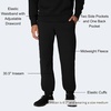 Hanes Originals Men’s Jogger Sweatpants, Heavyweight Fleece Joggers with Pockets, 30″ Inseam(Black)
