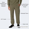 Hanes Originals Men’s Jogger Sweatpants, Heavyweight Fleece Joggers with Pockets, 30″ Inseam(Fatigue Green)