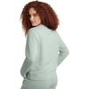 Hanes Originals Women’s Fleece Sweatshirt, Midweight Sweatshirt for Women, Placed Flowers(Antique Jade – Sun and Waves)