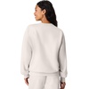 Hanes Originals Women’s Fleece Sweatshirt, Midweight Sweatshirt for Women, Placed Flowers(Natural)