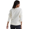 Hanes Originals Women’s Fleece Sweatshirt, Midweight Sweatshirt for Women, Placed Flowers(Parchment – Good Days Ahead)