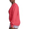 Hanes Originals Women’s Fleece Sweatshirt, Midweight Sweatshirt for Women, Placed Flowers(Pinky Peach)
