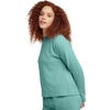 Hanes Originals Women’s Fleece Sweatshirt, Midweight Sweatshirt for Women, Placed Flowers(Spanish Moss)