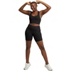Hanes Womens Hanes Originals Women’s Longline Sports Bra(Black)