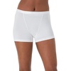 Hanes Women’s Originals SuperSoft Boxer Briefs, 5-Pack, Viscose from Bamboo Underwear(Earthen Tan/White/Black)
