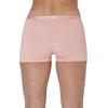 Hanes Women’s Originals SuperSoft Boxer Briefs, 5-Pack, Viscose from Bamboo Underwear(White/Tan/Tan/Cotton Candy/Cotton Candy)