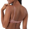 Hanes Women’s Originals Supersoft String Bralette, Pullover Bra, Scoop Neckline(Earthen Tan)