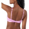 Hanes Women’s Originals Supersoft String Bralette, Pullover Bra, Scoop Neckline(Strawberry Candy Pink)
