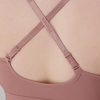 Hanes Women’s Originals Supersoft Triangle Bralette, Viscose from Bamboo Longline Bralette(Earthen Tan)
