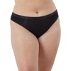 Hanes Women’s Originals Ultra Supersoft Bikini Underwear, 5-Pack, Viscose From Bamboo Bikini(Black/Silver Opal/Strawberry Candy Pink)