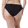 Hanes Women’s Originals Ultra Supersoft Bikini Underwear, 5-Pack, Viscose From Bamboo Bikini(Black/Silver Opal/White)