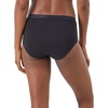 Hanes Women’s Originals Underwear, SuperSoft Hipster Panties, Viscose from Bamboo Underwear for Women(Black/Black/Silver Opal/Silver Opal/White)