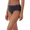 Hanes Women’s Originals Underwear, SuperSoft Hipster Panties, Viscose from Bamboo Underwear for Women(Black/Black/Silver Opal/Silver Opal/White)