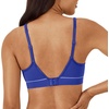 Hanes Women’s Seamless Wireless Bra, Originals Ribbed Contour Bras for Women, ComfortFlex Fit Bralettes, Full Coverage(Bright Violet Indigo)