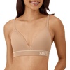 Hanes Women’s Seamless Wireless Bra, Originals Ribbed Contour Bras for Women, ComfortFlex Fit Bralettes, Full Coverage(Deep Glow)