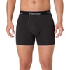 Hanes Men’s Boxer Brief Underwear Pack, Stretch Cotton Boxer Briefs for Men, Moisture-wicking, 6-pack(Black – 12 Pack)